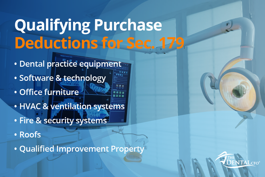 Section 179 Deductions for Dentists The Dental CFO™